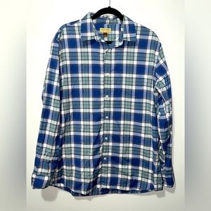 Sonoma Mens Large Flannel Button Down